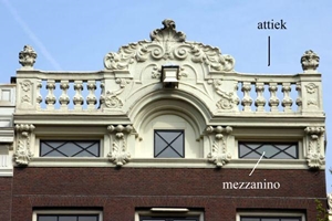 mezzanino en attiek, keizersgracht 225, www.amsterdamsebinnenstad.nl (klik voor groter)