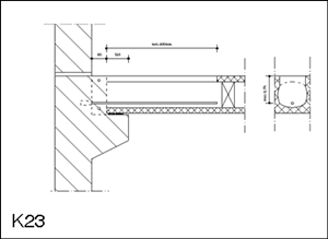 oplegging, oplegging gevelelement met oplegnok, www.dycore.nl (klik voor groter)