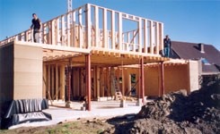 skeletbouw, hout (bron onbekend)